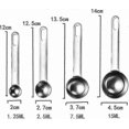 thumbnail image 2 of Stainless Steel Measuring Spoons Set, 4-Piece Kitchen Tool for Dry Ingredients Measurement, 2 of 5