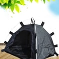 thumbnail image 2 of YOPTOP Weatherproof and Hassle-Free: Automatic Quick Opening Pet Tent for Kittens and Dogs,Black, 2 of 4