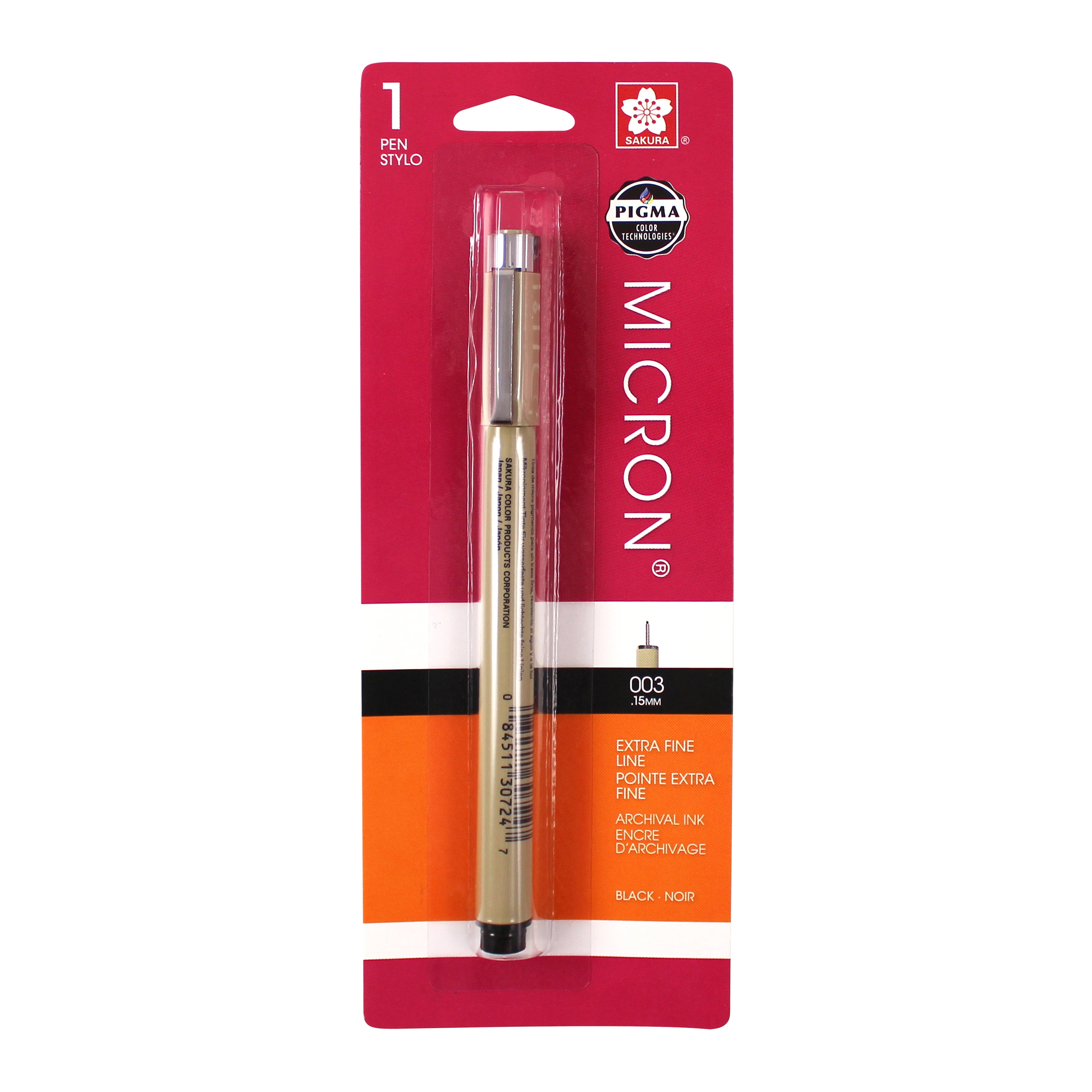Sakura Black Pigma Professional Brush Pen Medium 2pk