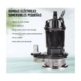 thumbnail image 4 of Bomba Sumergible Metálica 1/2 Hp Para Agua Limpia/sucia 110v negro, 4 of 5