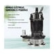 thumbnail image 4 of Bomba Sumergible Metálica 1/2 Hp Para Agua Limpia/sucia 110v negro, 4 of 5