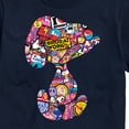 thumbnail image 3 of Peanuts - Snoopy Silhouette Pattern - Men's Short Sleeve Graphic T-Shirt, 3 of 6