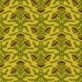 thumbnail image 1 of Ahgly Company Machine Washable Indoor Square Transitional Dark Yellow Green Area Rugs, 5' Square, 1 of 7