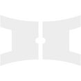 thumbnail image 4 of 24"W x 16"H x 2"ID x 5 1/4"C x 1"P Haven Architectural Grade PVC Contemporary Ceiling Medallion, Two Piece, 4 of 11