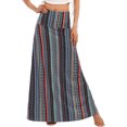 thumbnail image 2 of Aayomet Mini Skirts For Women Women's Vintage A-line Printed Pleated Flared Midi Skirt with Pockets,Gray XL, 2 of 5