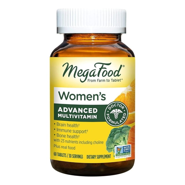 Multivitamínico para Mujer MegaFood 60 tabletas