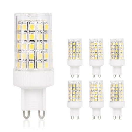 Jandcase G9 Led Light Bulbs 60w Halogen Equivalent 800lm 7w Soft Jandcase G9 Led Light Bulbs 60w Halogen Equivalent 800lm 7w Soft White
