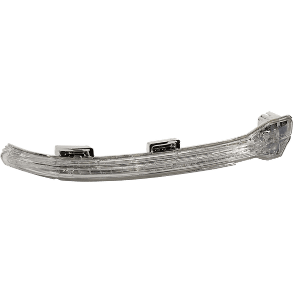 Mirror Turn Signal Light Compatible with 2019-2023 Volkswagen Jetta Passenger Side For Models With Manual Folding Mirror