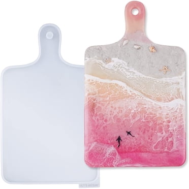 LET'S RESIN Resin Molds, Silicone Tray Molds for Epoxy Resin, DIY Resin Serving Board, Resin Serving Tray, Great for Home Decoration, Creative Gift