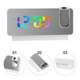 thumbnail image 3 of Electronic Ceiling Projector Alarm Clock with Clear and Large Projection, 3 of 8