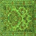 thumbnail image 1 of Ahgly Company Indoor Square Persian Green Traditional Area Rugs, 5' Square, 1 of 1