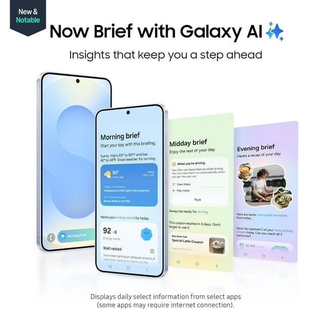 Samsung Galaxy S25 SM-S931B/DS 256GB 12GB AI Smartphone Factory