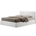 thumbnail image 1 of Templemore Upholstered Queen Storage Bed in White, 1 of 5