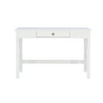 thumbnail image 3 of Linon Davis Solid Wood Single Drawer Laptop Desk, 30" Tall, Antique White Finish, 3 of 25