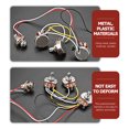 thumbnail image 2 of OULII Wired Harness Noise Reduction 1 Set Metal Guitar Prewired Wiring for DIY Projects, 2 of 7