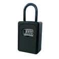 thumbnail image 1 of Caja de seguridad para almacenamiento de llaves con cubierta antipolvo de aleación de aluminio de 4 dígitos, 1 of 8