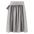 thumbnail image 5 of XIAONU Women's Tie Wrap Skirt High Waist Pleated A Line Midi Casual Bottoms, 5 of 6