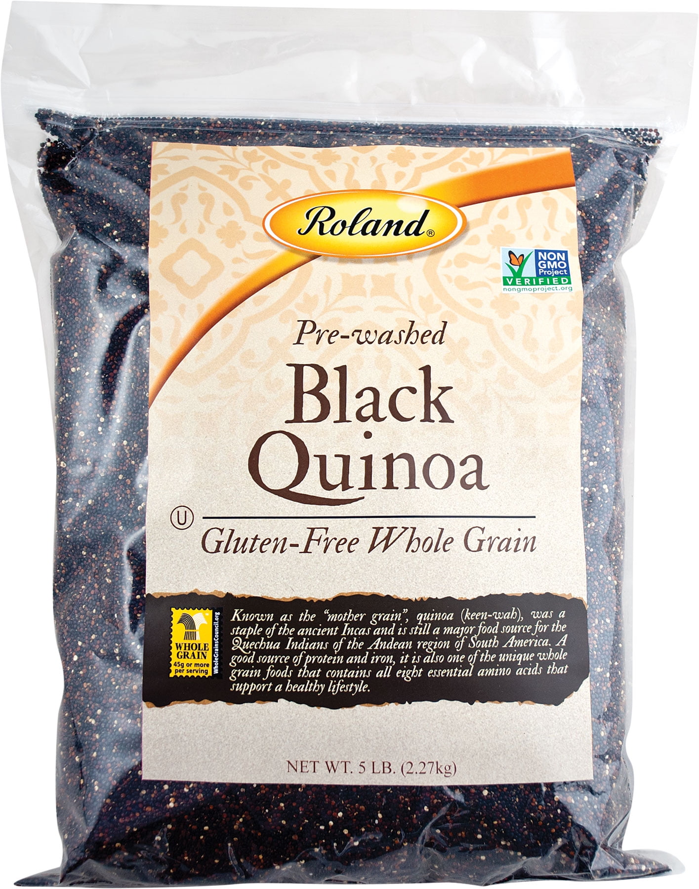 Roland Andean Quinoa, Black, 80 Oz