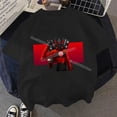 thumbnail image 4 of Skibidi-Camiseta de algodón para niños y niñas, ropa con estampado de figuras de juego, Tops de dibujos animados de moda, regalo de verano, 4 of 4