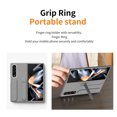 thumbnail image 2 of for Samsung Galaxy Z Fold 4 Case, Stylish Wristband Kickstand Silicone Screen Protector Drop Protective Skin-Friendly Shockproof Folding Case Cover for Samsung Galaxy Z Fold 4, Gray, 2 of 7