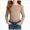 T20-Coffee, variant on 1-2T Toddler Girls Long Sleeve Crew Neck Top,Ruffled Trim Solid Basic Tee Shirt,Soft Casual Pullover Fall Winter School Daily Layering Girls Fall Clothes
