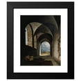 thumbnail image 2 of François-Marius Granet 20x24 Black Modern Framed Museum Art Print Titled - Light Effect in Ruins (1820), 2 of 5