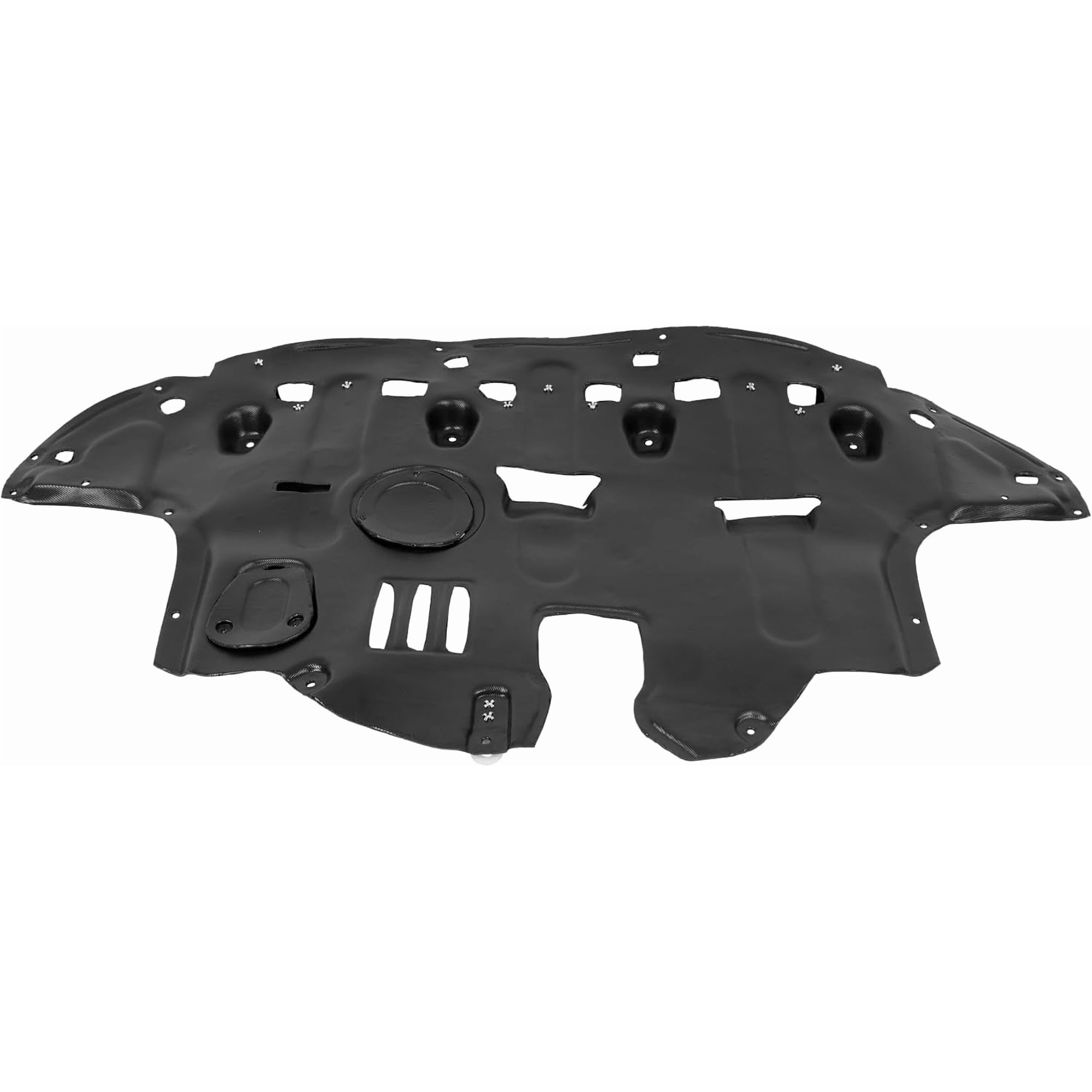 KOJEM Engine Splash Shield Compatible with 2019-2020 Hyundai Ioniq Hybrid Luxury Replacement for 29110G2000-PFM Black Plastic PE