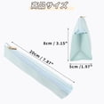 thumbnail image 6 of Unique Bargains Triangle Pencil Pouch Portable Stationery Bag Light Blue, 6 of 6