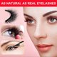 thumbnail image 5 of 5 Pairs Self Adhesive Eyelashes No Glue Reusable Eyelashes Extensions with Eyelash Curler Natural Look Gift for Women, 5 of 5