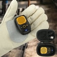 thumbnail image 2 of Wearable Bluetooth Speaker — 30H Working Time Magnetic Clip-On Wireless Jobsite Pro Water-Resistant Portable Speaker — Built-in Mic for Hands-Free Music and Calls, Yellow, 2 of 9