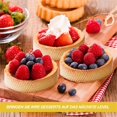 thumbnail image 4 of 8pcs Tartlet Molds, Dessert Rings with Holes, Stainless Steel Cake Rings, Crumpet Rings for DIY Mousse Cakes and Muffins, 4 of 5