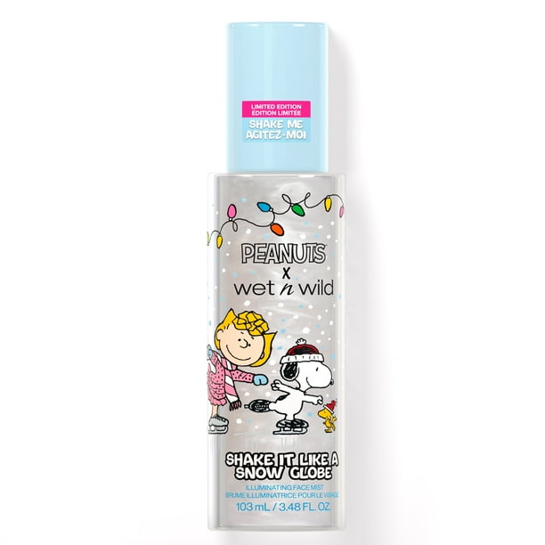 Wet N Wild Peanuts Shake It Like A Snow Globe Illuminating Facial Mist