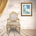 thumbnail image 3 of Caroline, Emma 12x14 Gold Ornate Wood Framed with Double Matting Museum Art Print Titled - Cumulus Stacks I, 3 of 4