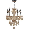 thumbnail image 6 of Worldwide Lighting Provence 4-Light Crystal Chandelier, 6 of 7