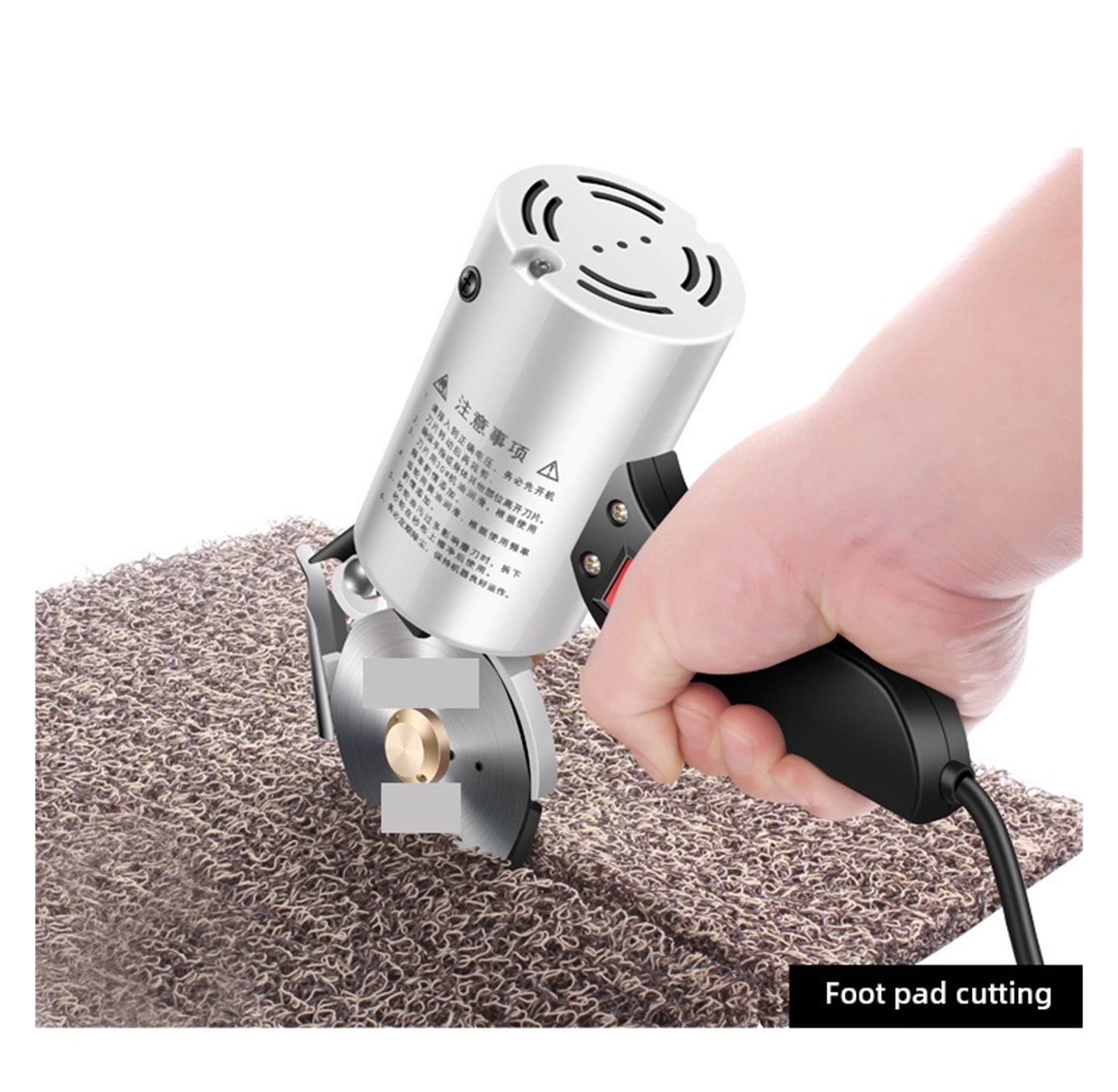 Clothing Electric Scissors Cloth Cutter Fabric Cutting Machine Fabric Round Knife Cutting Machine Electric Hand Push Scissors ,Sharp & Durable
