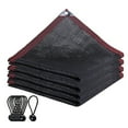 thumbnail image 1 of Shade Cloth Cover wtih Elastic Ties 90% Sunblock Sun Mesh UV Resistant Net 6 x, 1 of 8