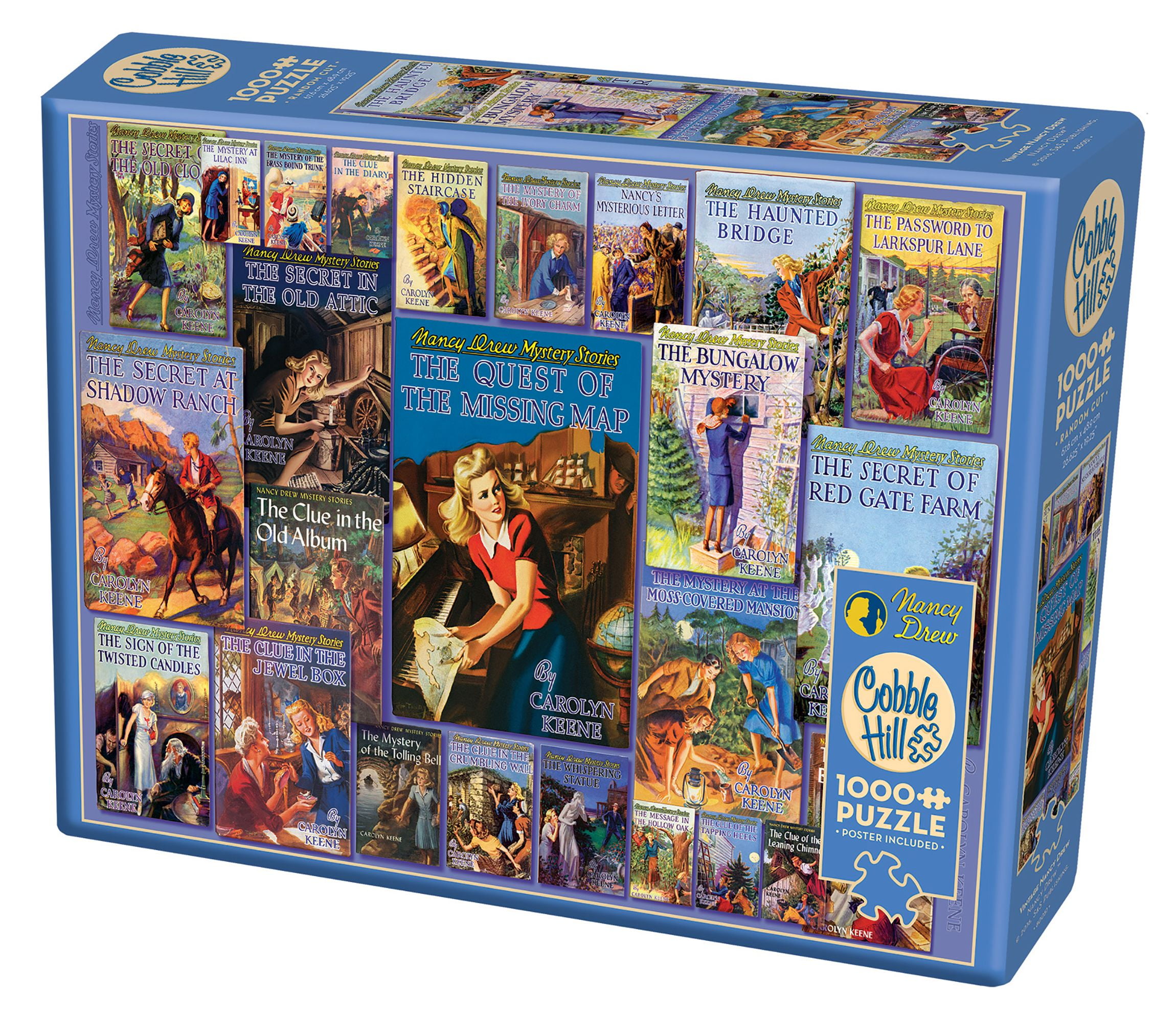 Cobble Hill: Vintage Nancy Drew 1000 Piece Jigsaw Puzzle ...