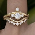 thumbnail image 2 of Popular Ring Hot Sale Simple Zircon Women's Wedding Hand Jewelry, 2 of 3