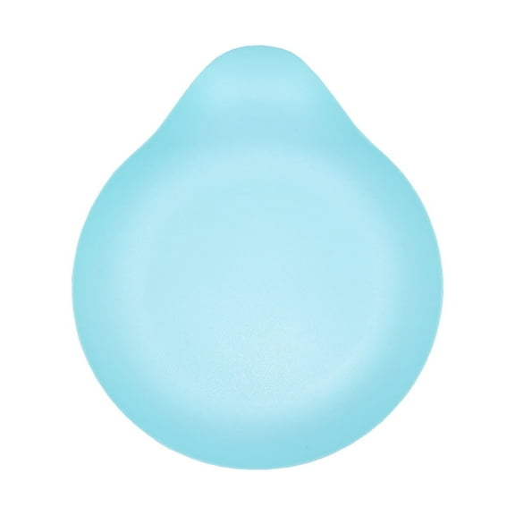 Set of 20 Water Drop Disposable Tableware Plastic Plate in Blue