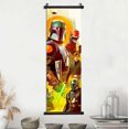 thumbnail image 1 of Póster de Star Wars de Disney, obra de arte de pared de Luke Skywalker, pintura en lienzo, impresión de imagen, rollos colgantes, decoración del hogar, regalo artístico, 1 of 4