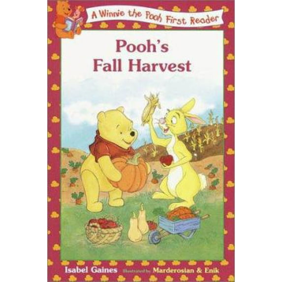 Pre-Owned Pooh's Fall Harvest (Disney First Readers) (Paperback) 0736411585 9780736411585
