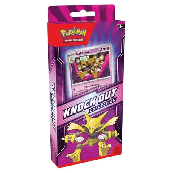 Juego de cartas coleccionables Pokémon Knockout Collection con 2 potenciadores