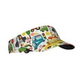 thumbnail image 2 of Easygdp Transports with Animals Stretchy Visor - Unisex Visor Hat for Men and Women, UPF 50 Sun Protection Visor, Ultra-Light, 2 of 8