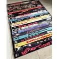 thumbnail image 3 of Nostalgic Retro Style Runner Rug, VHS Case Themed Horror Rug for Home Theater TV Room, Long Entry Hallway Runner D1242.2 80x300Cm//31x118inch, 3 of 8