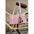 thumbnail image 2 of No Boundaries Women's Fashion Clubhouse Shoulder Bag, Pink Lemonade, 2 of 6