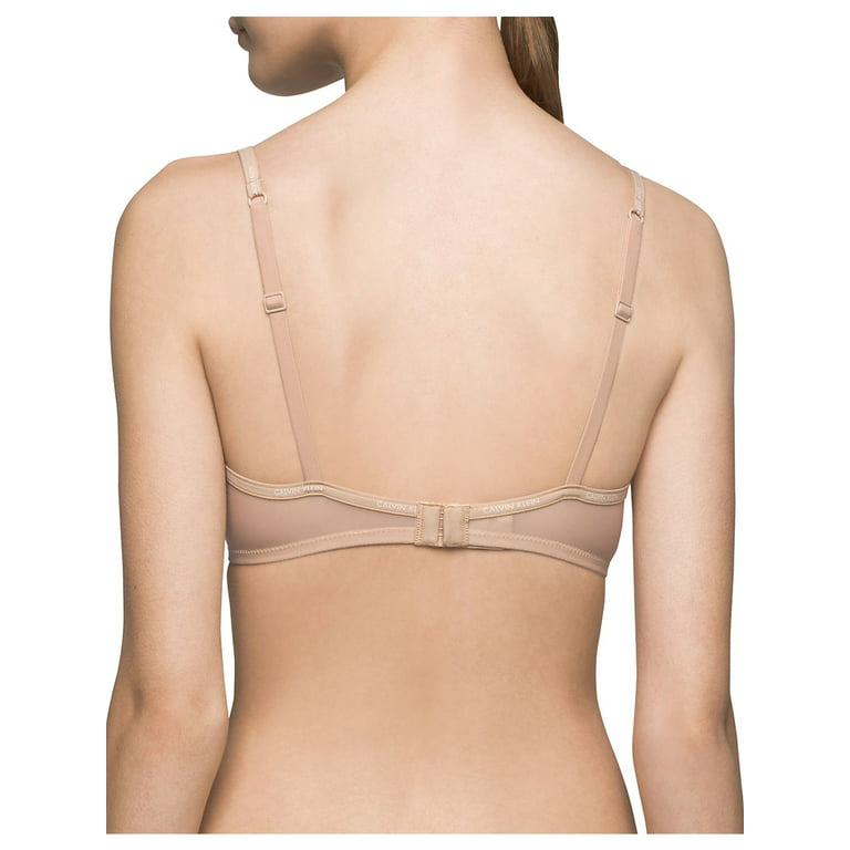 Calvin Klein Women's Sheer Marquisette Lightly Lined Demi Bra, Subdued, 30C  : : Clothing, Shoes & Accessories