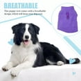 thumbnail image 4 of Ropa para perros Methold Chaleco para cachorros Violeta XXL Transpirable Otoño e invierno, 4 of 6