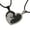 Love cat-Black and white, variant on Stainless Steel Cats Pendant Necklace Adjustable Length Neckchain Handmade Clavicle Chain for Pet Lovers and Couples