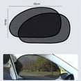 thumbnail image 1 of Car windshield sun visor full rear window sun visor side window sun visor (mesh slant 2-pack), 1 of 5