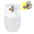 thumbnail image 3 of Flame King 5LB Empty Propane Tank LP Cylinder with OPD Valve and Built-in Gauge, Great for Camping, 3 of 14